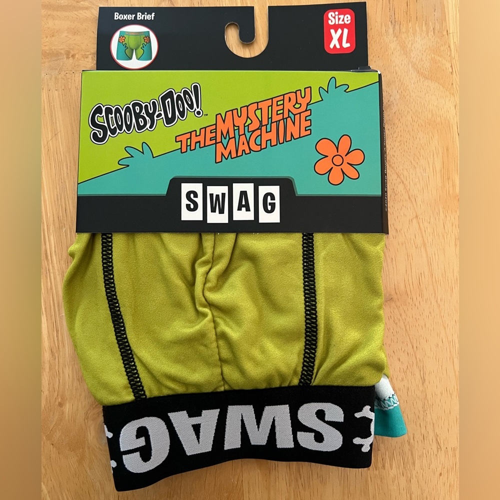SWAG Scooby-Doo Mystery Machine men’s boxer briefs
